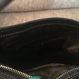 Coach genuine leather satchel